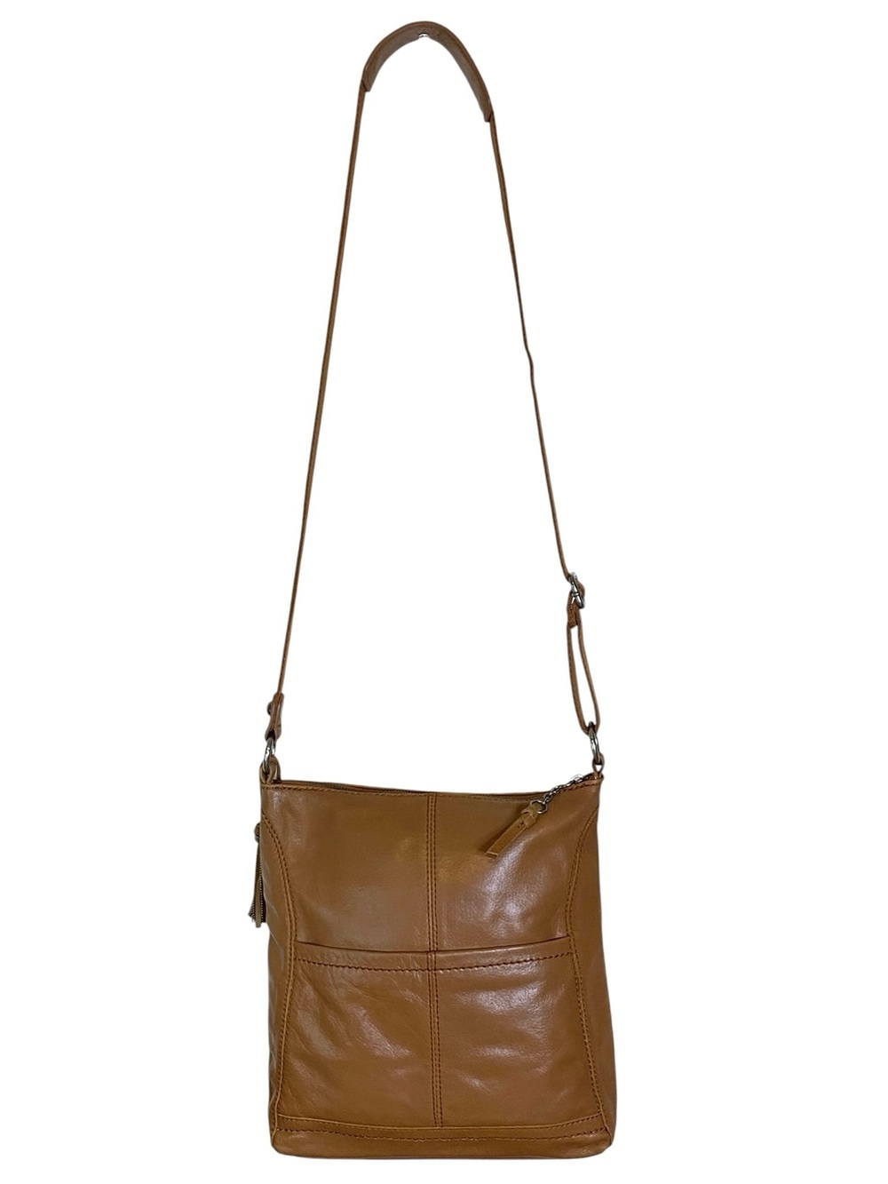The Sak Pax Swing Pack Leather Boho crossbody hobo bag - Picture 4 of 16